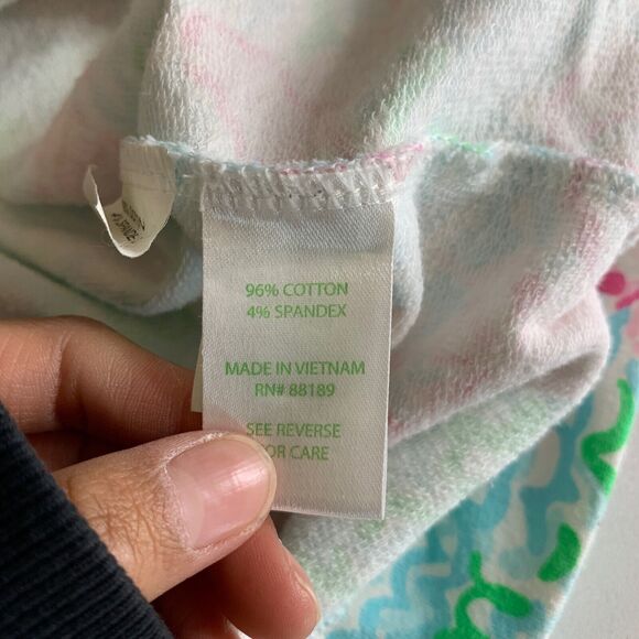 Lilly Pulitzer Top Women XS Extra Small Skipper Popover UPF 50 Half Zip Pullover - Picture 9 of 12